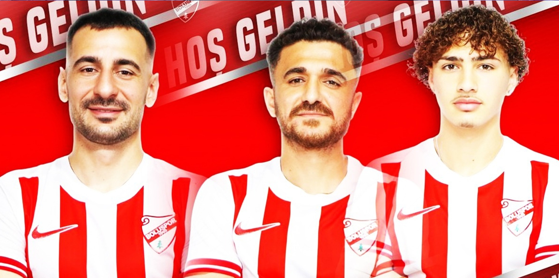 Boluspor’dan 3 transfer birden