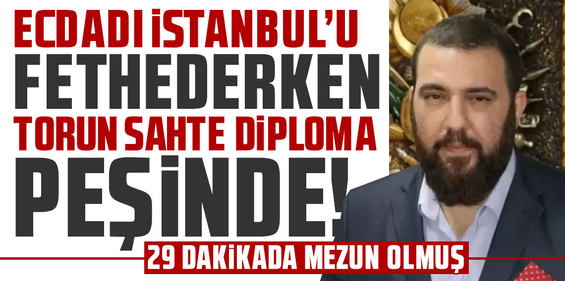 Kayıhan Osmanoğlu'nun sahte diploması 29 dakikada oluşturuldu
