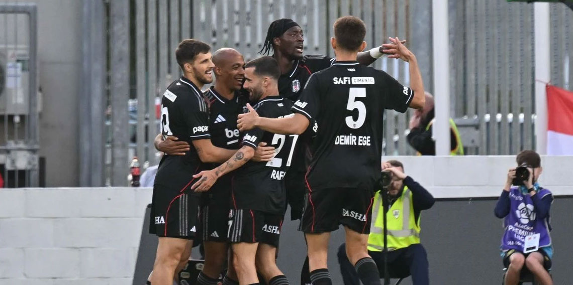 Beşiktaş İrlanda’da farka koştu! Tammy Abraham hat-trick yaptı