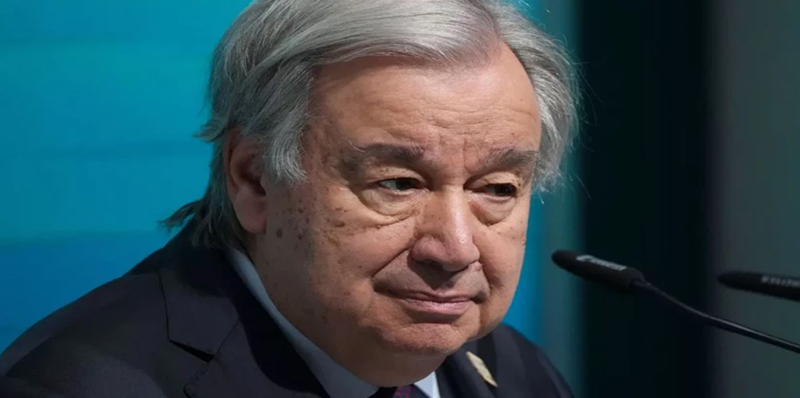 Antonio Guterres: İsrail'in Gazze'yi işgal kararı çok endişe verici