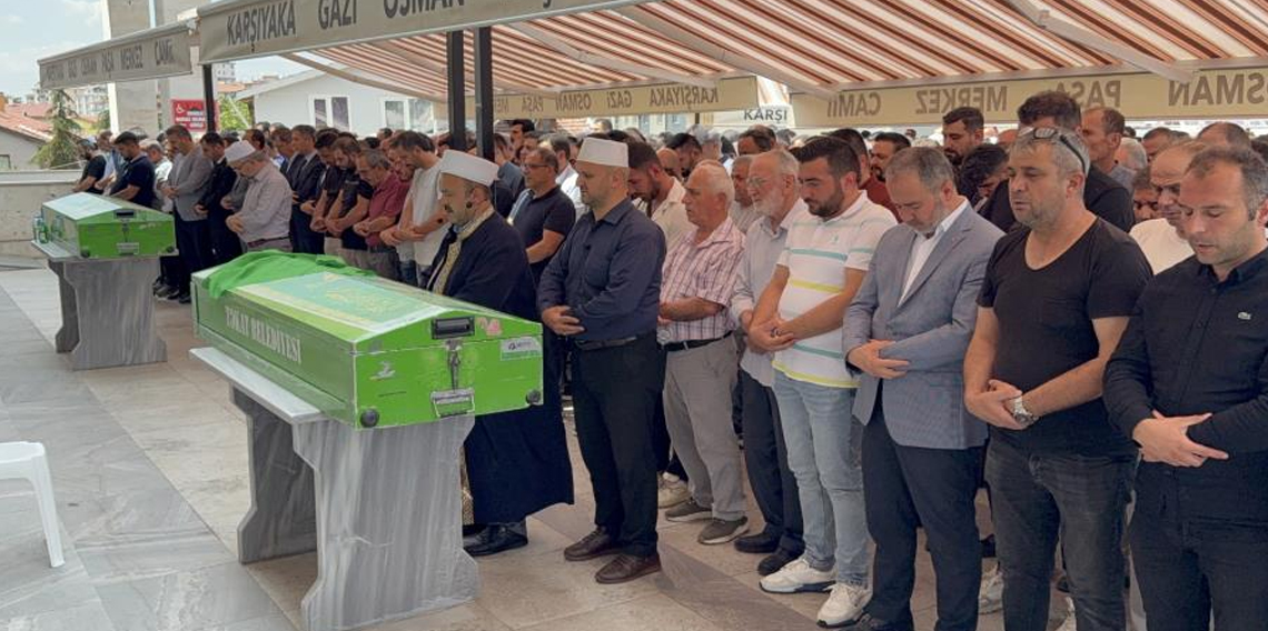 Tokat’ta otomobilin çarptığı motosikletli çift toprağa verildi