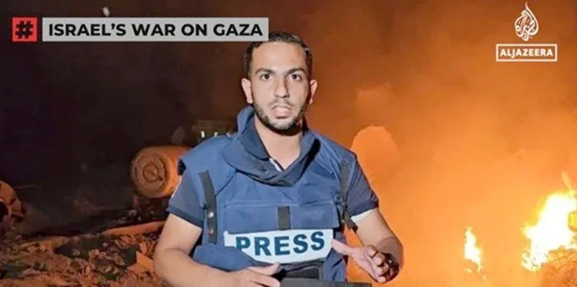 İsrail'in Gazze'de öldürdüğü gazetecinin son mesajı ortaya çıktı