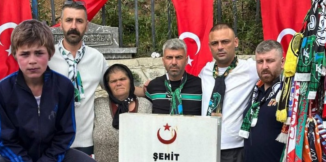 Kocaelispor taraftarlarından Eren Bülbül’e vefa