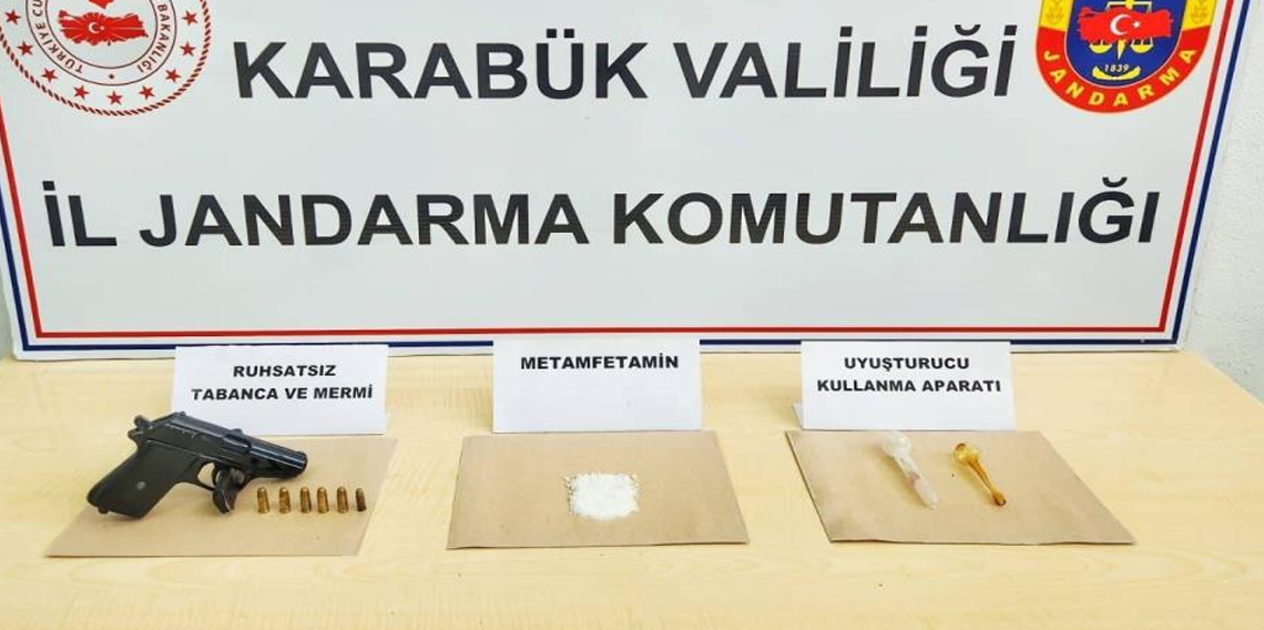 Karabük'te uyuşturucu ve patlayıcı ele geçirildi