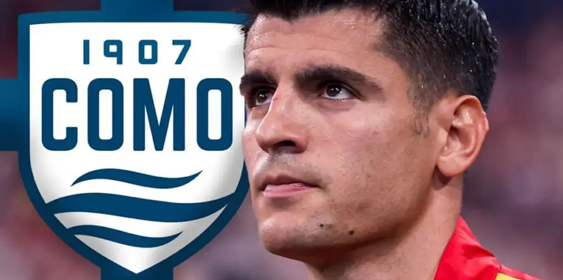 Alvaro Morata resmen Como’da