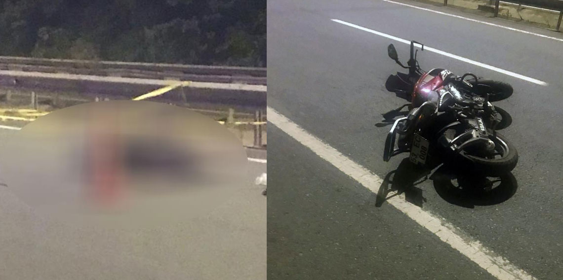 Rize'deki kazada motosiklet sürücü hayatını kaybetti