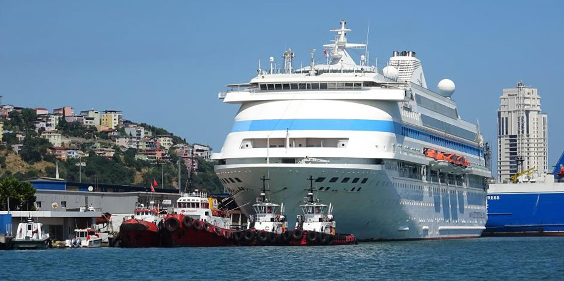 Samsun'da kruvaziyer turizmi hız kesmiyor!