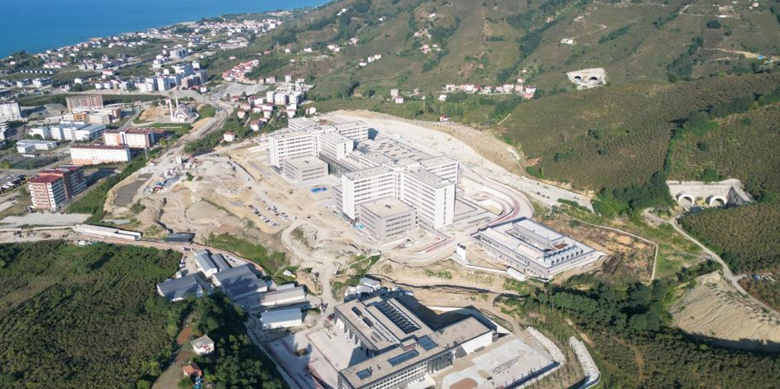 Ordu Şehir Hastanesi’nde geri sayım başladı!