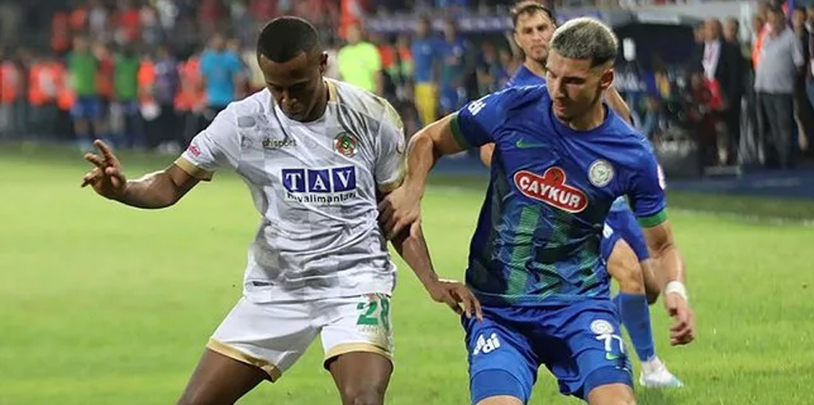 Çaykur Rizespor Zorlu Alanya Deplasmanında