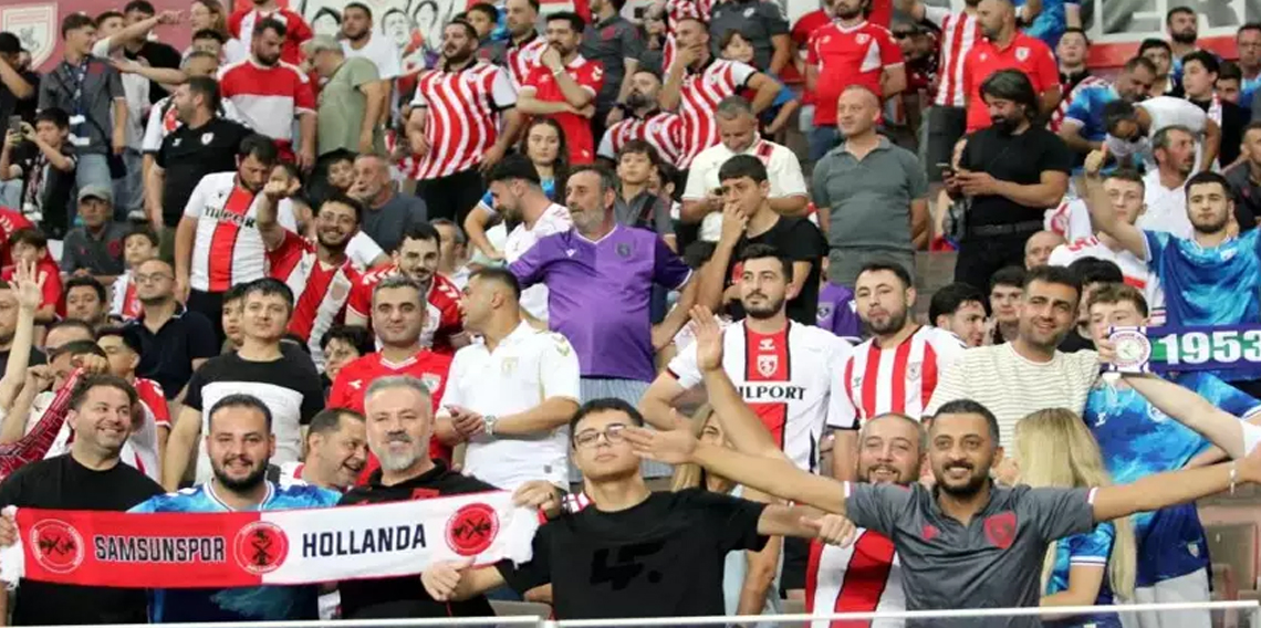 Samsunspor’un yenileri maçı tribünden seyretti!