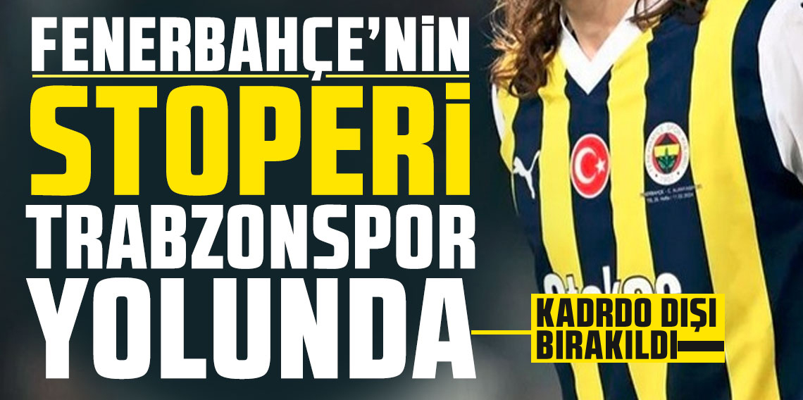 Adı Trabzonspor ile anılıyordu! Kadro dışı bırakıldı