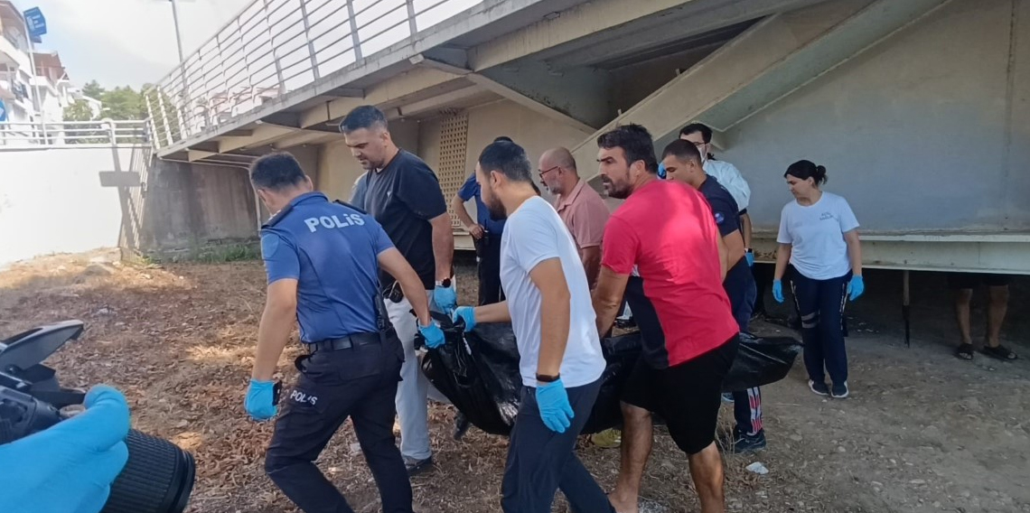 Balık avlamak için geldiği ırmakta ceset buldu