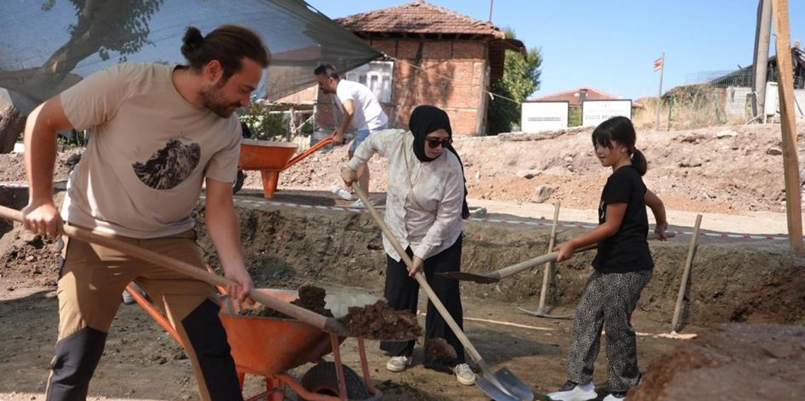 Konuralp’te kazı çalışmaları tamamlanmak üzere