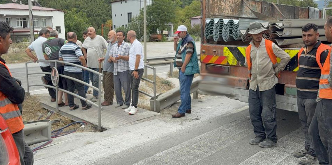 Karayollarına 'geçit' vermediler