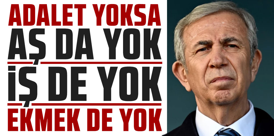 Mansur Yavaş ateş püskürdü: Aş da yok, iş de yok