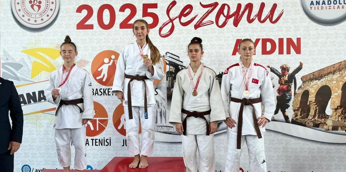 Düzce’nin Judocuları Türkiye üçüncüsü oldu
