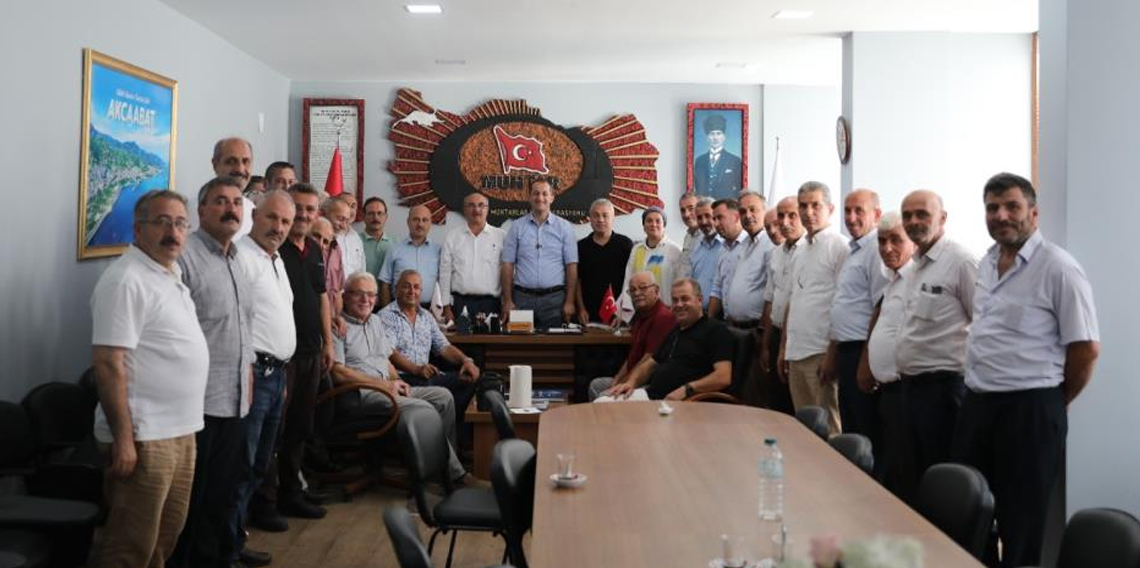 Başkan Ekim muhtarlarla bir araya geldi