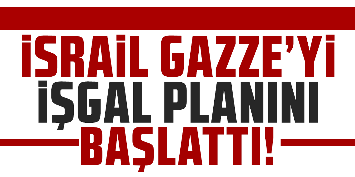 İsrail Gazze'yi işgal planını onayladı! Bugünden itibaren 60 bin yedek asker...