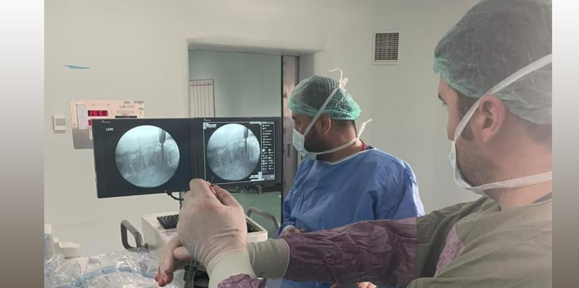 Karabük’te ilk kez perkütan stabilizasyon ameliyatı yapıldı