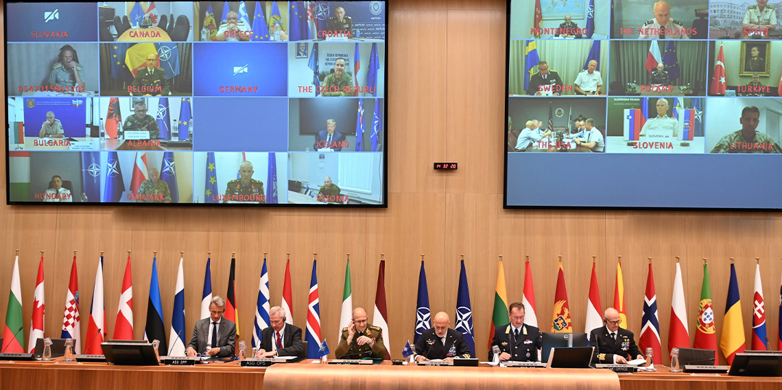 NATO Genelkurmay Başkanları video konferansla bir araya geldi
