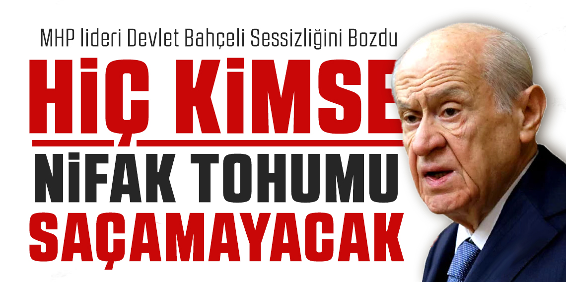 Devlet Bahçeli: Cumhur İttifakı Türkiye'nin güvencesidir