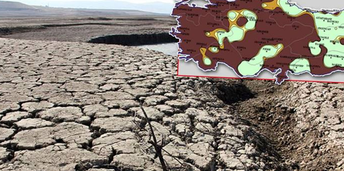 Meteoroloji harita iler uyarıyor! Kuraklıkta 'acil durum'