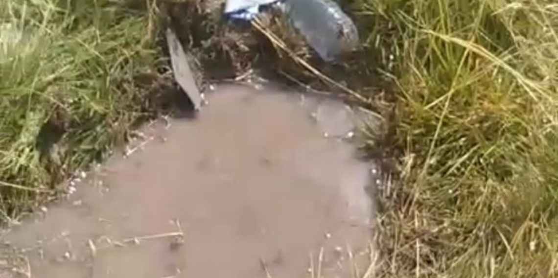 Bolu’da ilçenin su ihtiyacını karşılayan hattı parçaladılar