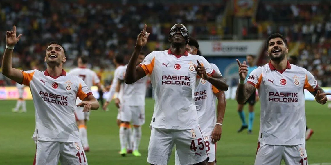 Galatasaray, Kayserispor’u deplasmanda 4-0 yendi
