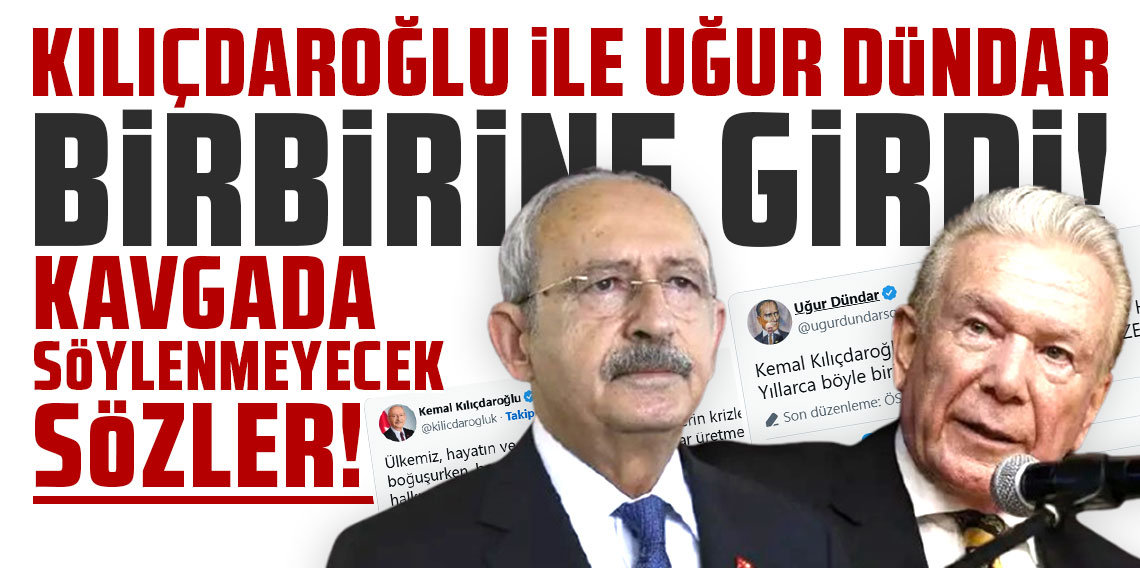 Kılıçdaroğlu ile Uğur Dündar birbirine girdi! Kavgada bile söylenmeyecek sözler