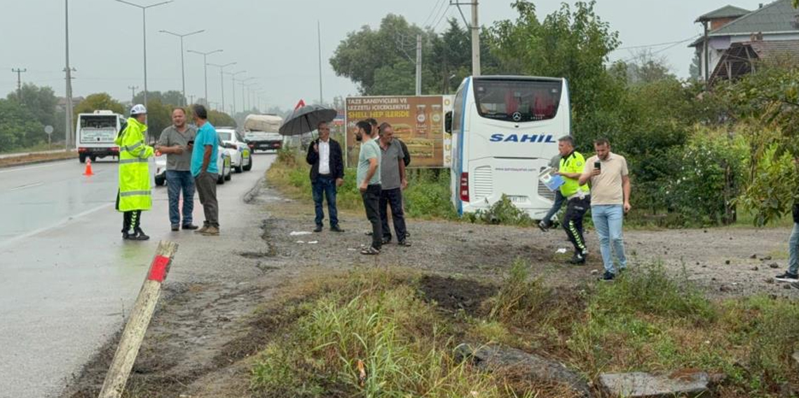 Samsun'da korkunç kaza!