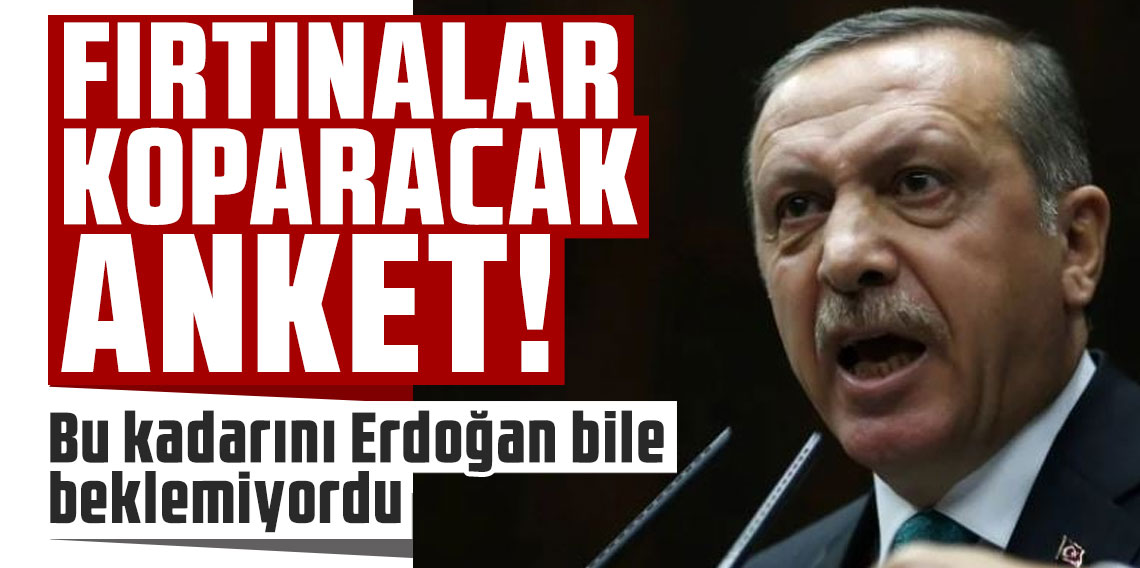 Fırtınalar koparacak anket! 28 Mayıs 2023 seçim sonuçlarını bilmişlerdi. Bu kadarını Erdoğan bile beklemiyordu