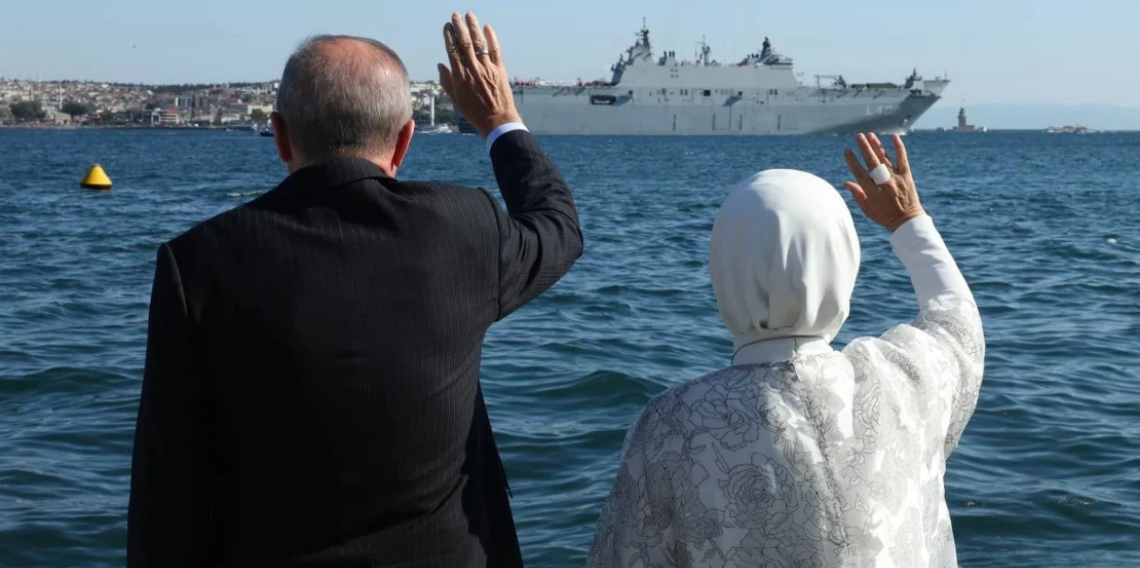 Mavi Vatan'ın Muhafızları İstanbul Boğazı'nda...