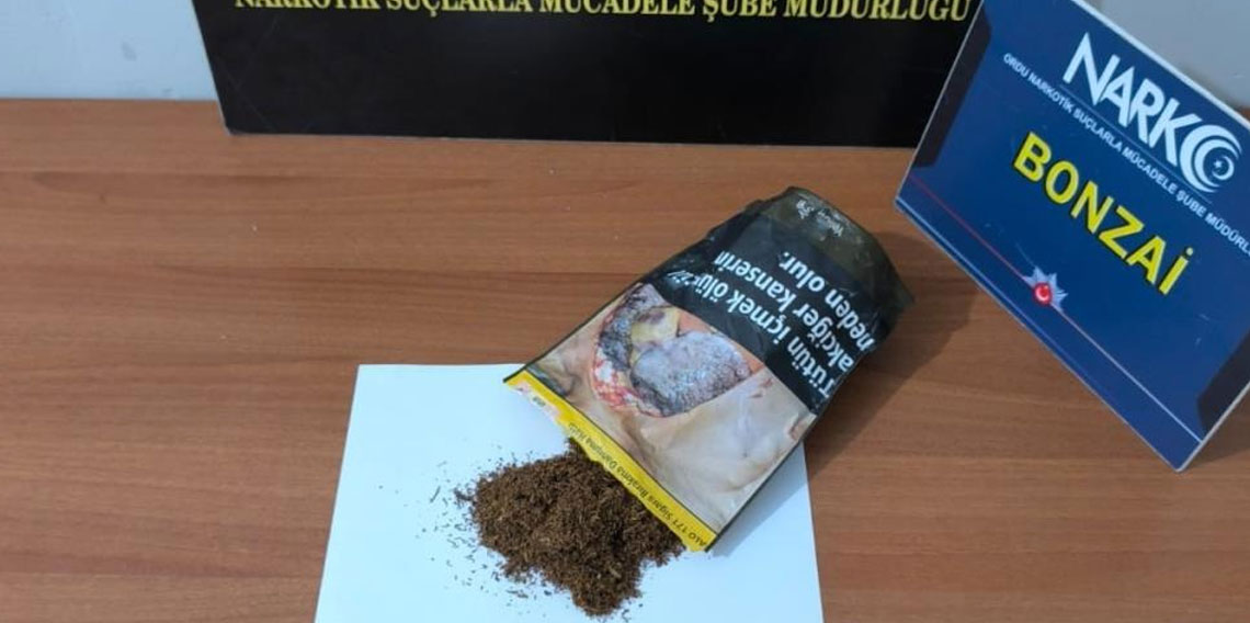 Ordu’da uyuşturucu operasyonlarında 2 tutuklama