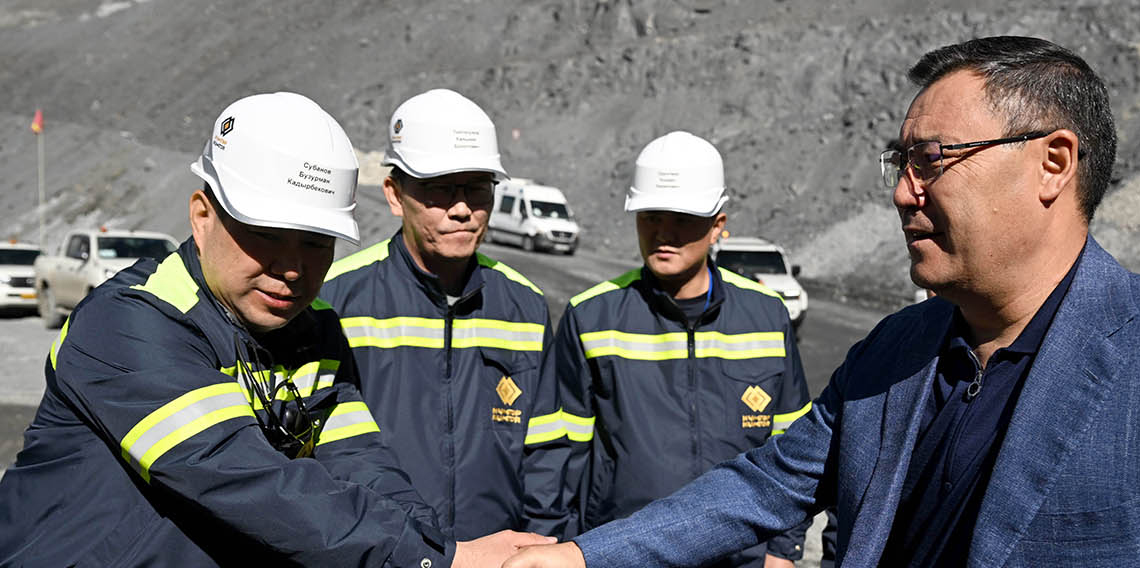 Kırgızistan'da altın madeninde ilk kez yer altı üretime başlandı