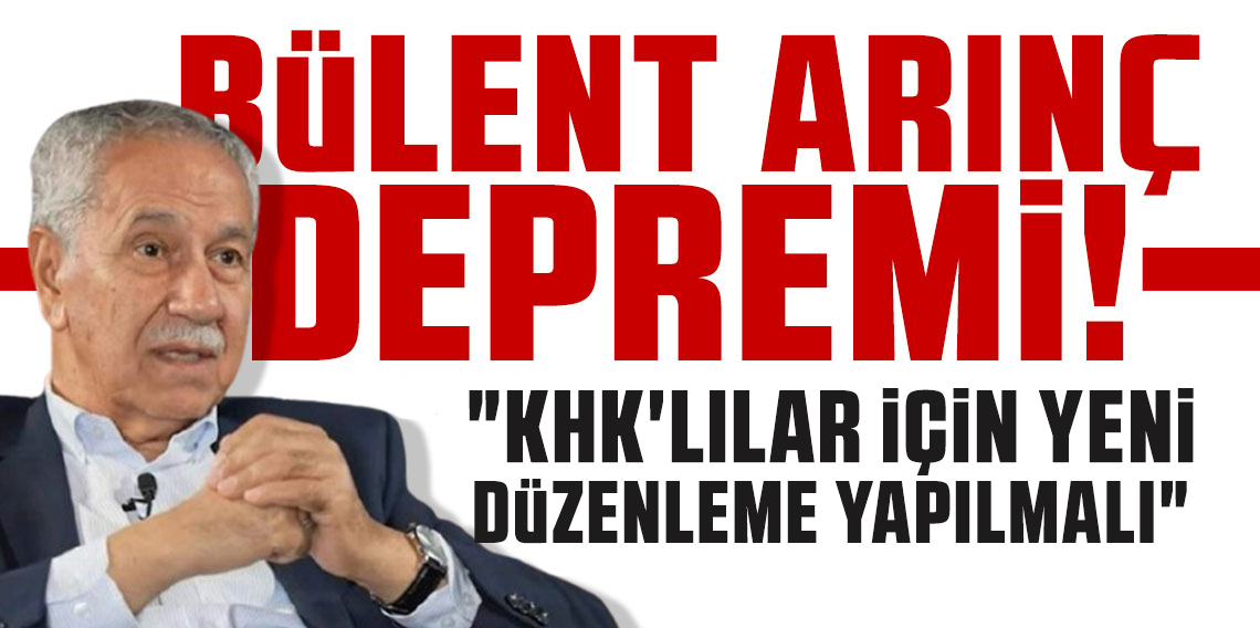 Bülent Arınç: Umut hakkı mutlaka uygulanmalı, genel af zaruri