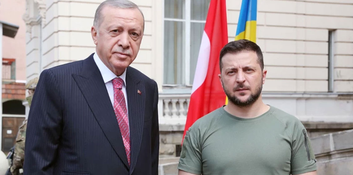 Cumhurbaşkanı Erdoğan ile Zelenski arasında görüşme!