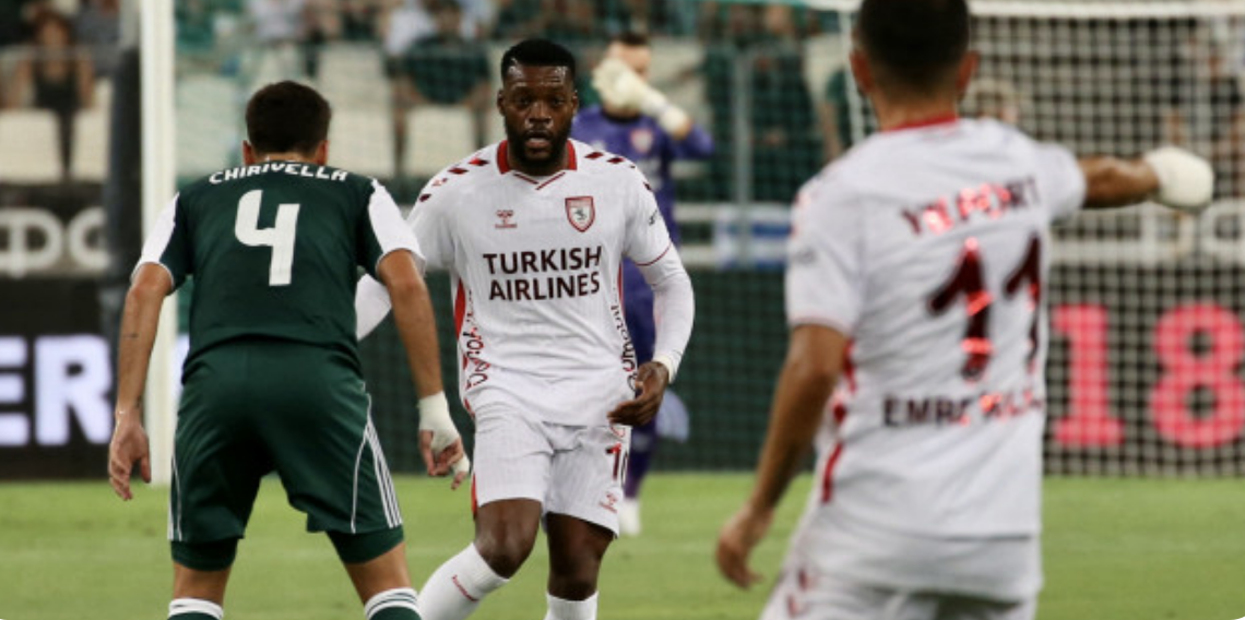 Golcüsüz Samsunspor, Panathinaikos’a elendi!