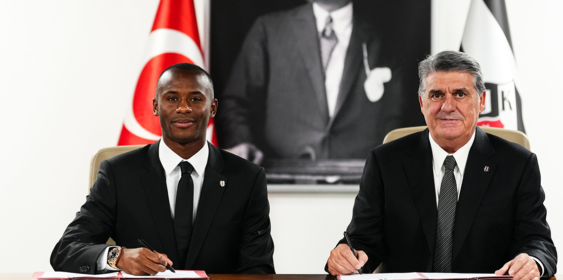 Beşiktaş, Tiago Djalo ile 3 yıllık sözleşme imzaladı