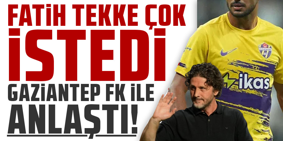 Fatih Tekke’nin çok istediği Melih Kabasakal, Gaziantep FK ile anlaştı!