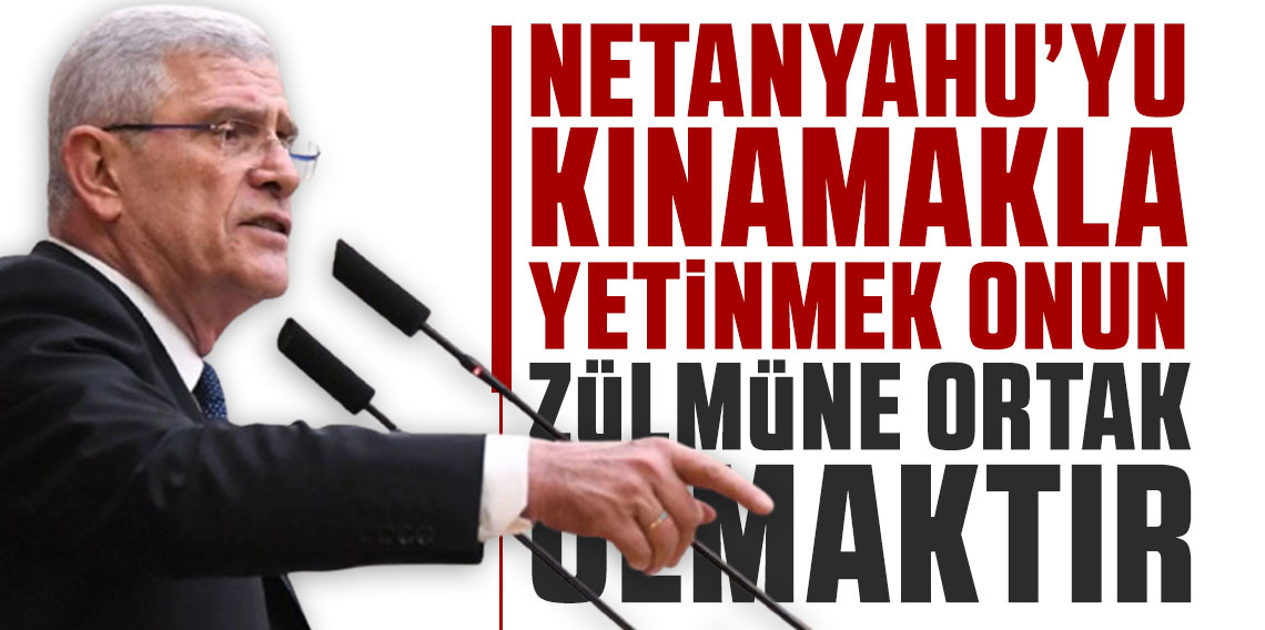 Müsavat Dervişoğlu'ndan Gazze çıkışı: Netanyahu’yu kınamakla yetinmek onun zulmüne ortak olmaktır