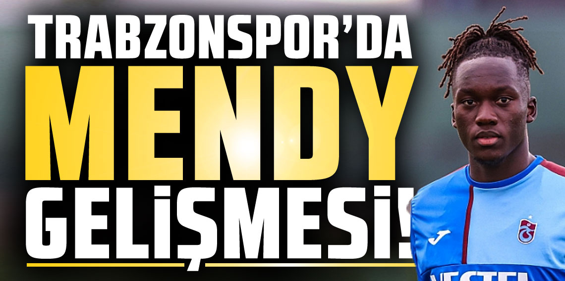 Trabzonspor'da Batista Mendy gelişmesi
