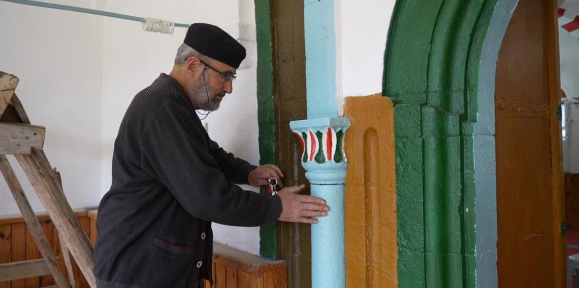 Gümüşhane'de 143 yıllık camide deprem ve heyelan uyarı sistemi