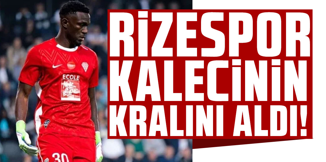 Ç.Rizespor kalecinin kralını aldı!