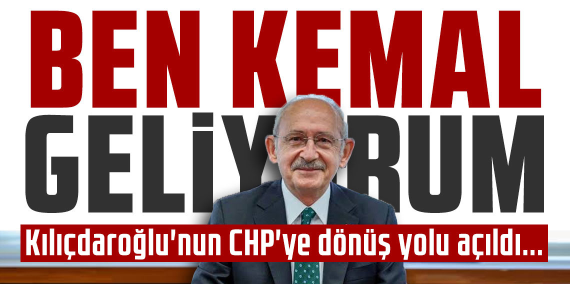 Kemal Kılıçdaroğlu'nun CHP'ye dönüş yolu açıldı... Gözler 15 Eylül'de