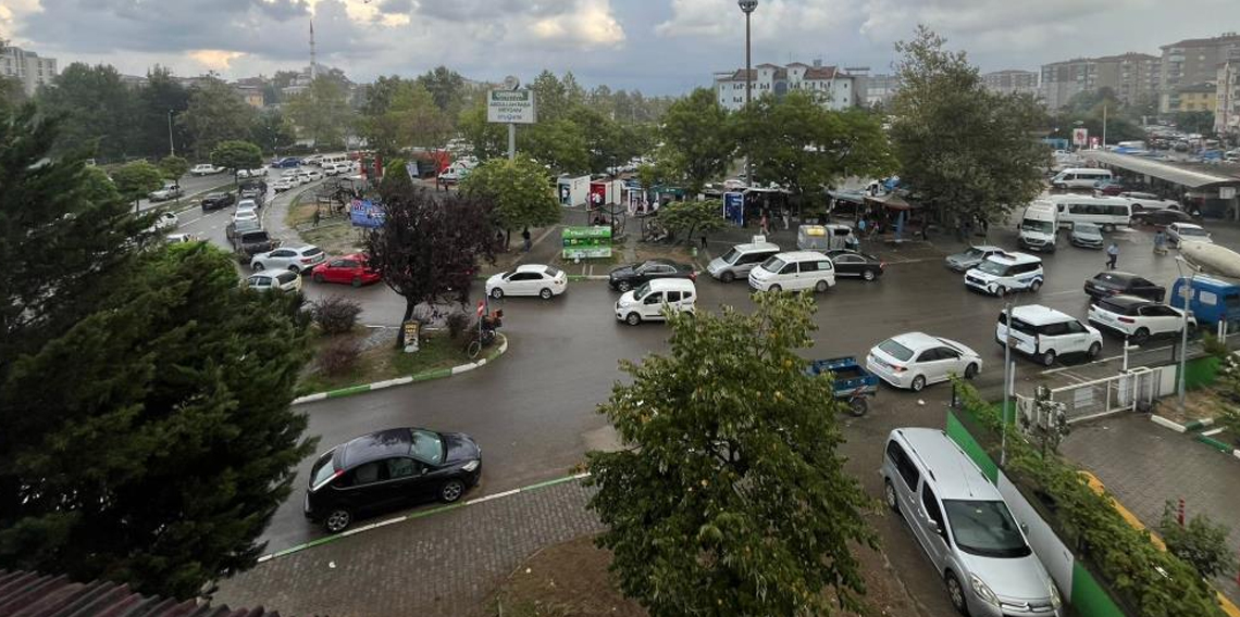 Çarşamba’yı serinleten yağmur
