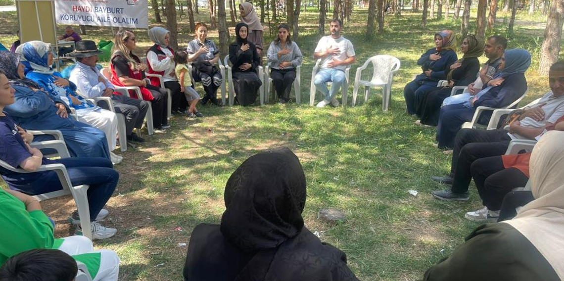 Bayburt’ta düzenlenen 'Dijital Detoks Kampı' ile doğada vakit geçirildi