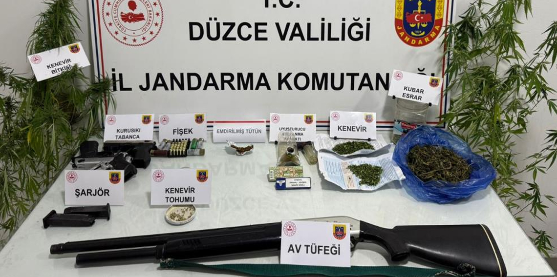 Jandarmadan uyuşturucu operasyonu