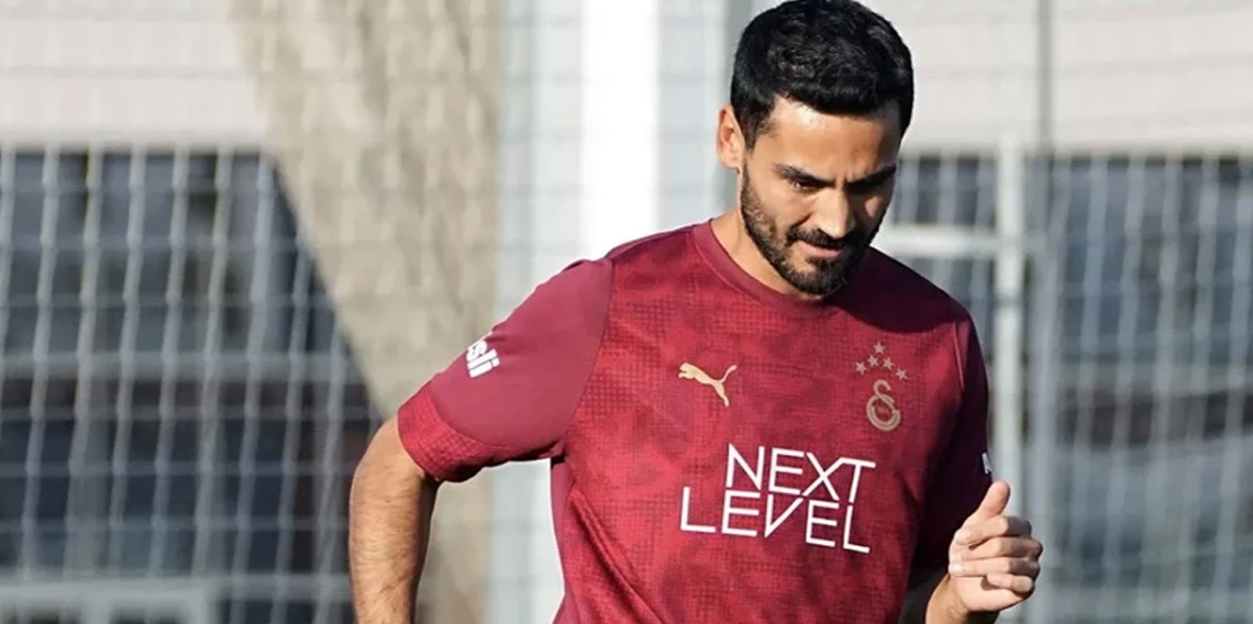İlkay Gündoğan, Galatasaray ile ilk idmanına çıktı