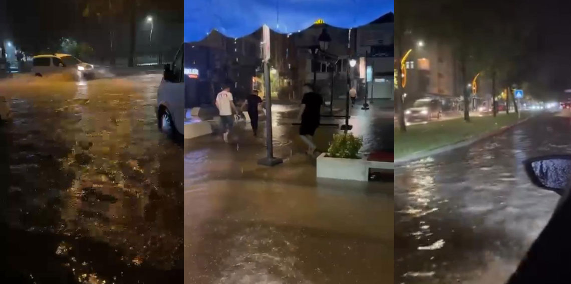 Ordu'da sağanak sonrası sel ve su baskınları