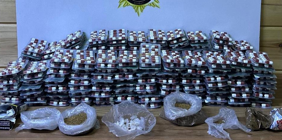 Samsun’da uyuşturucu operasyonu: 3 gözaltı